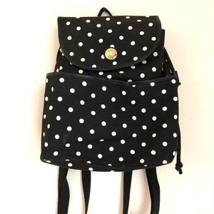 Vintage Tommy Hilfiger polka dot backpack Y2K
